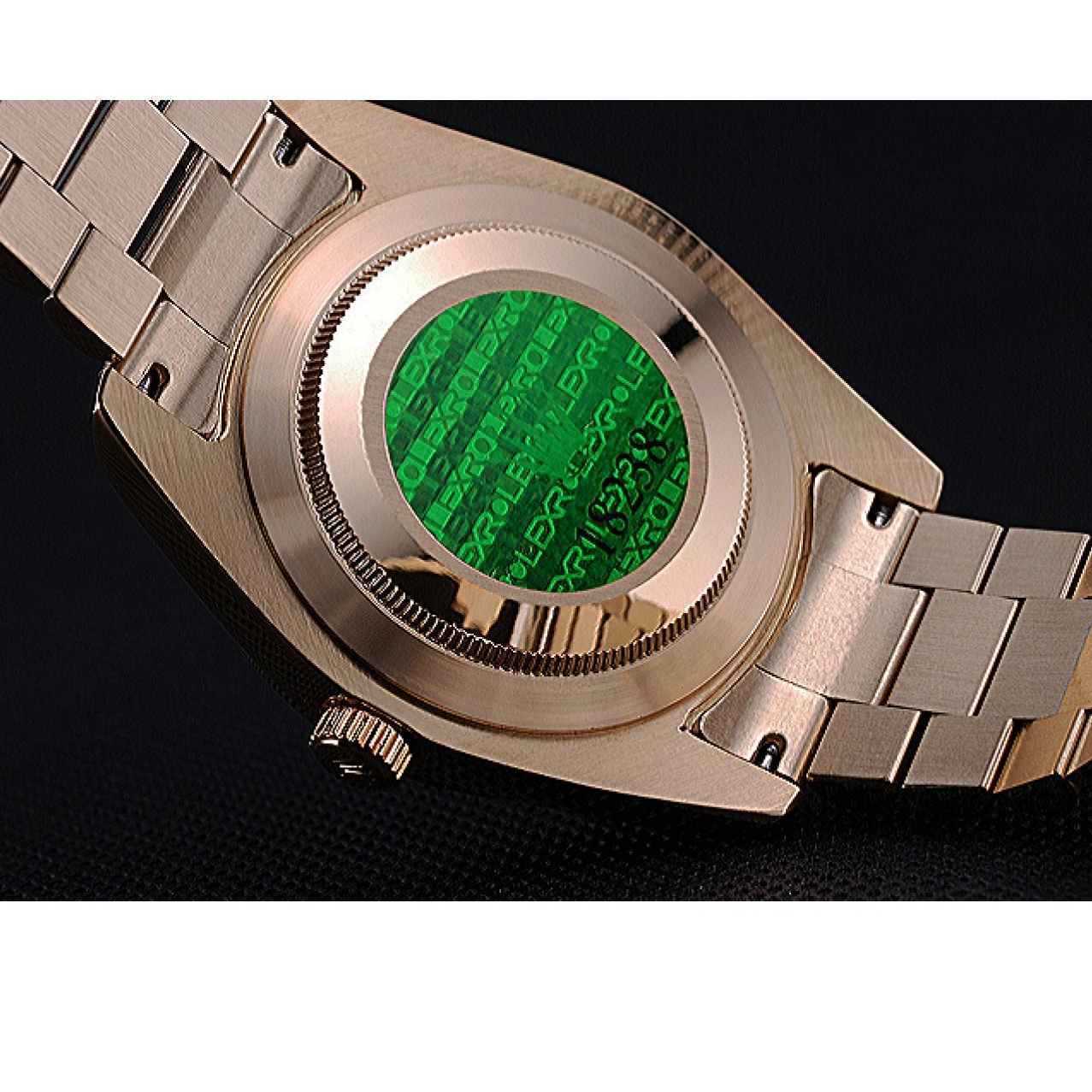 MiroTime 0705 Rolex Day-Date White Dial Gold Bracelet 622546